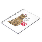 Carnet Infirmière Mignon Chat (Côté gauche)
