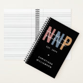 Carnet Infirmière néonatale NNP Retro personnalisée (À l'intérieur)