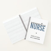 Carnet Infirmière ou infirmière en service régulier sur m (Intérieur)
