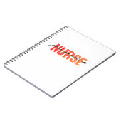 Carnet Infirmière périopératoire Typographie moderne (Côté gauche)