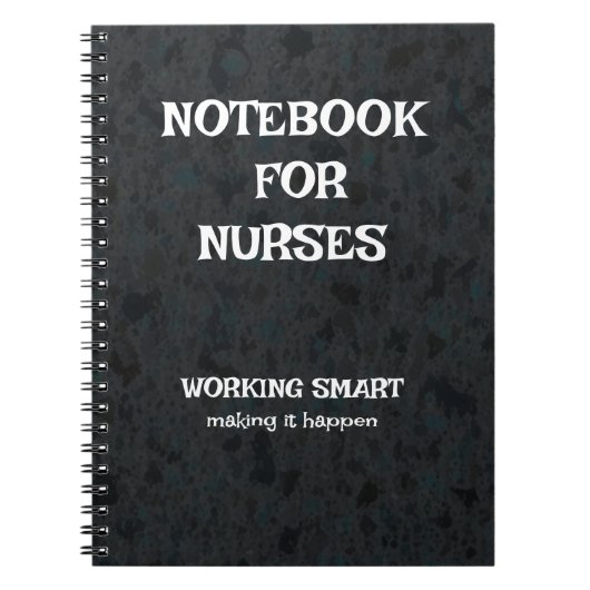 Carnet INFIRMIÈRE personnalisée (Devant)