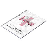 Carnet Infirmière rose de croix/remous (Côté gauche)