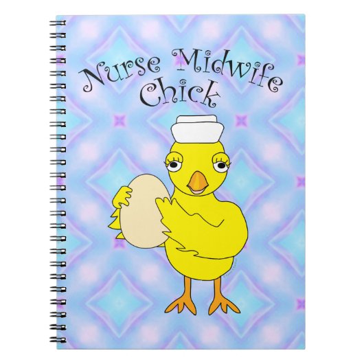 Carnet Infirmière sage-femme Chick (Devant)