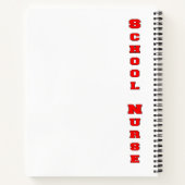Carnet Infirmière scolaire (Dos)