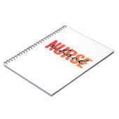 Carnet Infirmière Scolaire Typographie Moderne (Côté gauche)