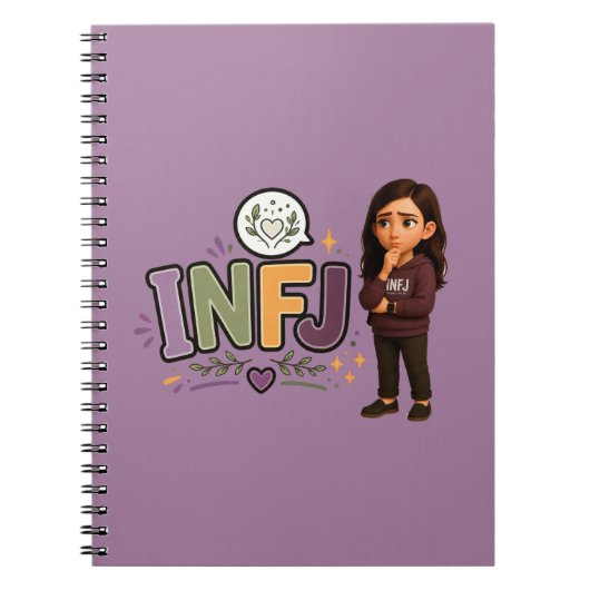 Carnet INFJ — A Guardiã das Ideias (Devant)