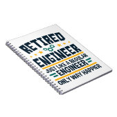 Carnet Ingénieur à la retraite Génie à la retraite (Côté Droit)