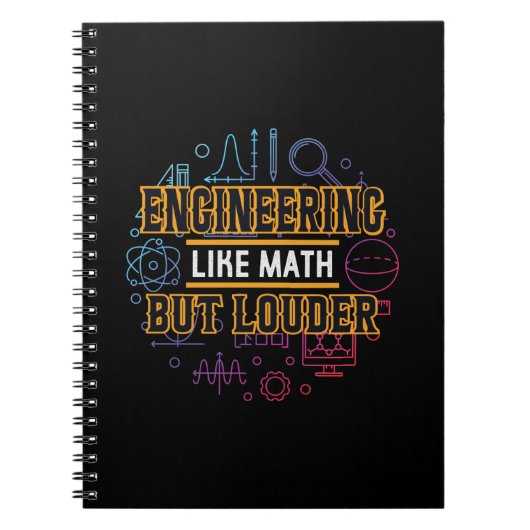 Carnet Ingénieur Ingénierie Comme Les Maths (Devant)