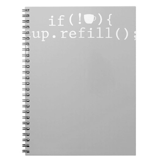 Carnet Ingénieur logiciel de codage intelligent de rempli (Devant)