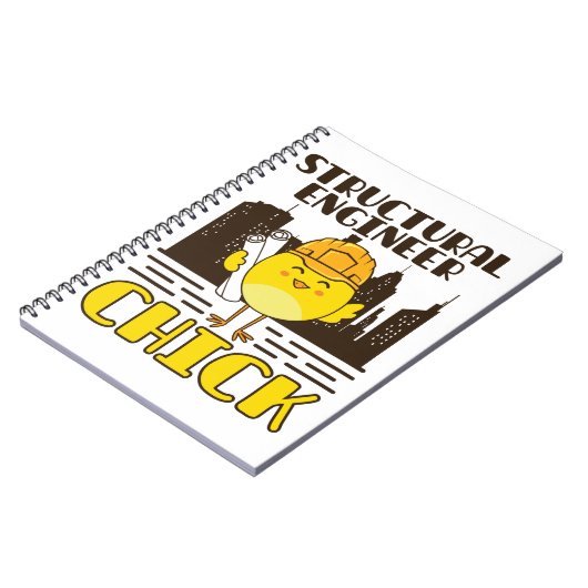 Carnet Ingénieur structurel Chick Ingénieur civil (Côté gauche)