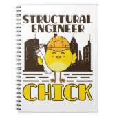 Carnet Ingénieur structurel Chick Ingénieur civil (Devant)