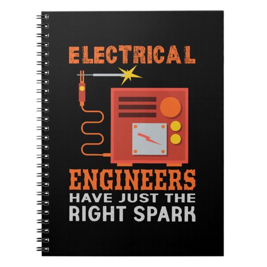 Carnet Ingénieurs électriciens ont juste ce qu'il faut (Devant)