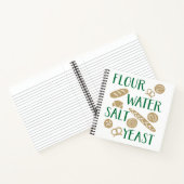 Carnet Ingrédients de pain Cuisson (Intérieur)