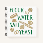 Carnet Ingrédients de pain Cuisson (Devant)