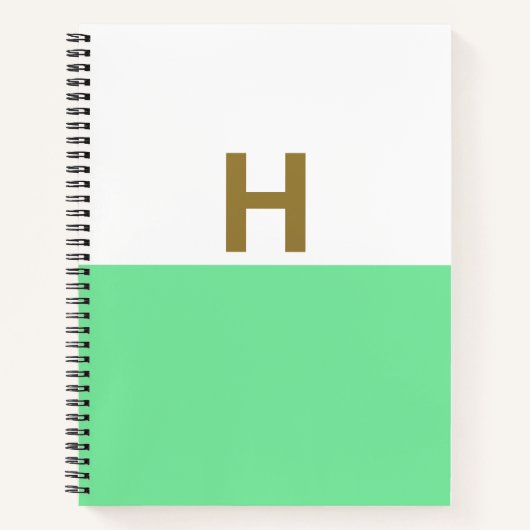 Carnet initial H Gold (Devant)