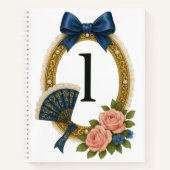 Carnet Initial L Personalized Elegant Regency (Devant)