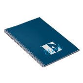 Carnet Initiale + Nom Personnalisé - Facile à Customiser (Côté Droit)