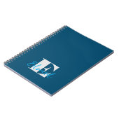 Carnet Initiale + Nom Personnalisé - Facile à Customiser (Côté gauche)
