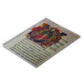 Carnet Initiale "O" de Mme 2 fol.8 Historiated dépeignant (Côté gauche)