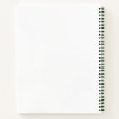 Carnet Initiales en gras modernes | Striking Statement Fu (Dos)