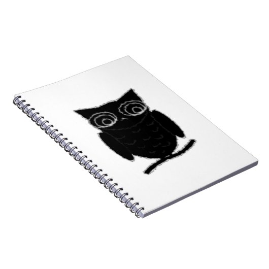 Carnet Inkblot Owl (Côté Droit)