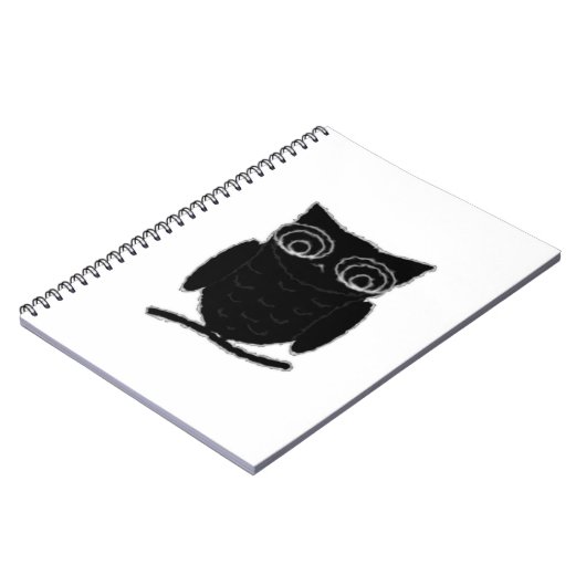 Carnet Inkblot Owl (Côté gauche)