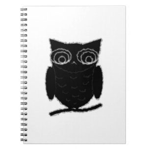Carnet Inkblot Owl