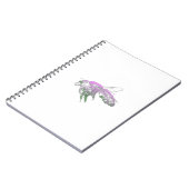 Carnet Insecter l'abeille rose (Côté gauche)