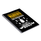 Carnet Insectes de bug Lover Entomologiste drôle (Côté Droit)