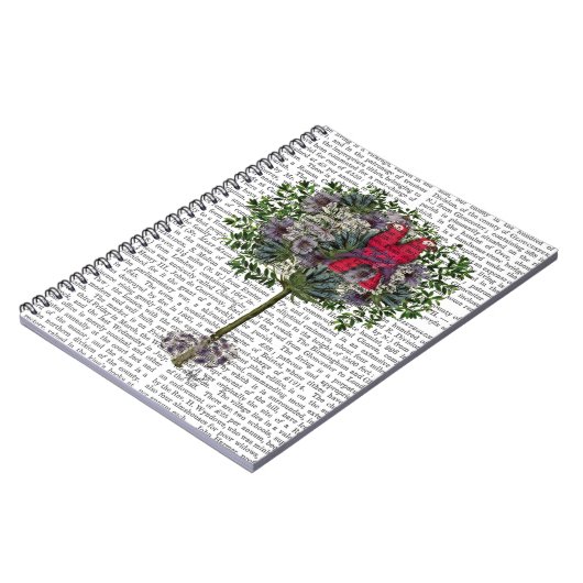 Carnet Inséparables dans un arbre (Côté gauche)