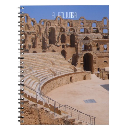 Carnet Insidel El Jem Amphitheatre Tunisia Photograph (Devant)