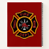 Carnet Insigne de pompier (Dos)