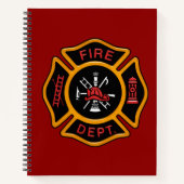 Carnet Insigne de pompier (Devant)