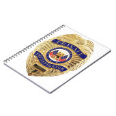 Carnet Insigne d'investigateur privé (Côté gauche)