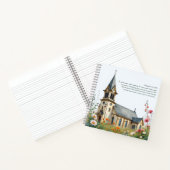 Carnet Inspiration Bible Verse Aquarelle Eglise (Intérieur)