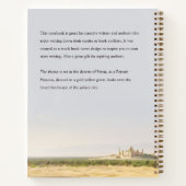 Carnet Inspiration de la couverture de livre de la (Dos)