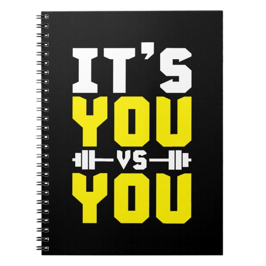 Carnet Inspiration de l'entraînement - C'est vous contre (Devant)