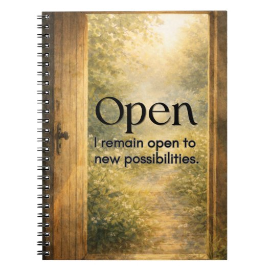 Carnet Inspiration pour la fixation d'objectifs et la man (Devant)