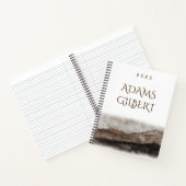 Carnet Inspiration Rocheuses Aquarelles Nom (Intérieur)