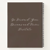 Carnet Inspiration Rocheuses Aquarelles Nom (Dos)