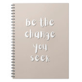 Carnet Inspirational Quotes Spiral Notebook (Devant)