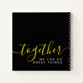 Carnet Inspirationnel Ensemble Nous Pouvons Faire De Gran (Dos)