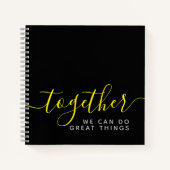 Carnet Inspirationnel Ensemble Nous Pouvons Faire De Gran (Devant)