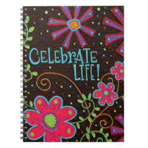 Carnet Inspirationnel, Floral, Célébrer l'Inspirété De Vi
