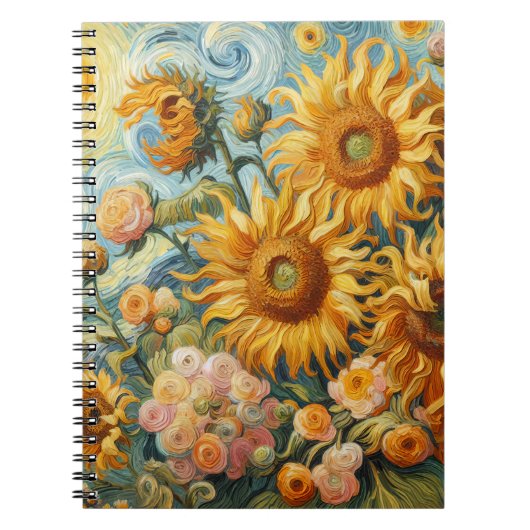 Carnet Inspirations tournesol (Devant)