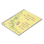 Carnet inspiré - continuez le déplacement (Côté gauche)