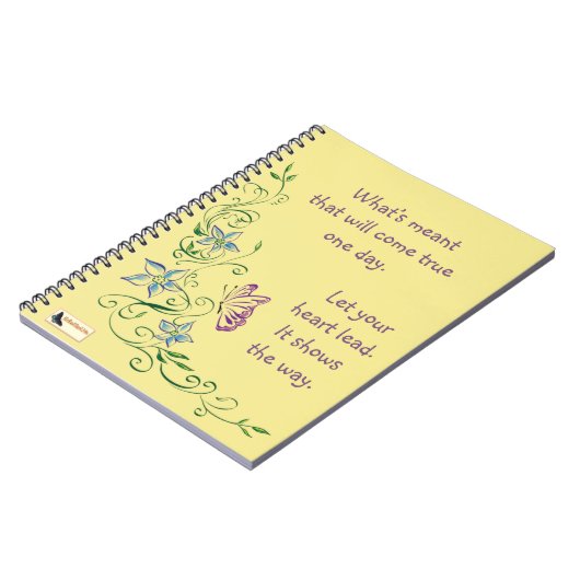 Carnet inspiré - continuez le déplacement (Côté gauche)