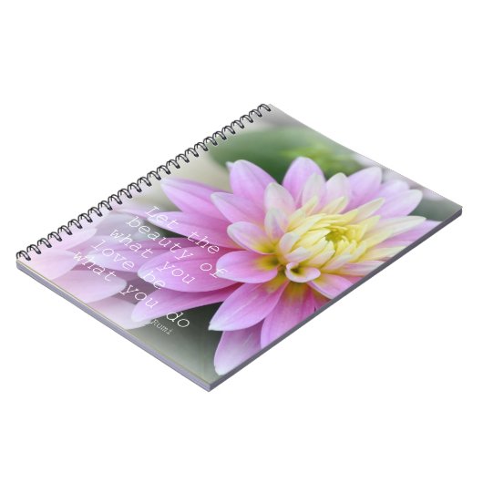 Carnet inspiré de journal de Rumi (Côté gauche)