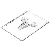 Carnet Inspiré d'un élan (Côté gauche)