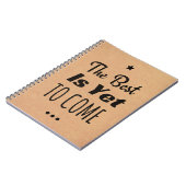 Carnet inspiré et de motivation, journal (Côté gauche)